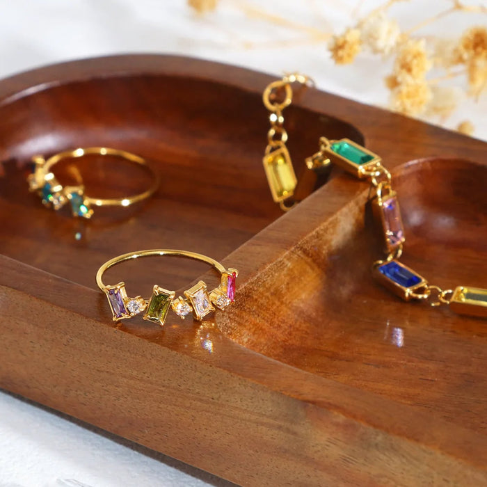 Bague Arc-en-Ciel ring