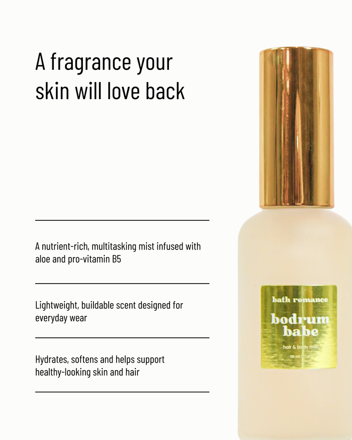 bodrum babe - conditioning hair + body mist