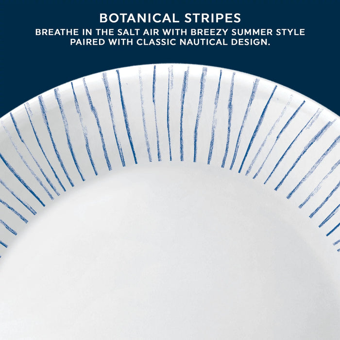 Corelle® Botanical Stripes 10.25 Dinner Plate. 6 pack