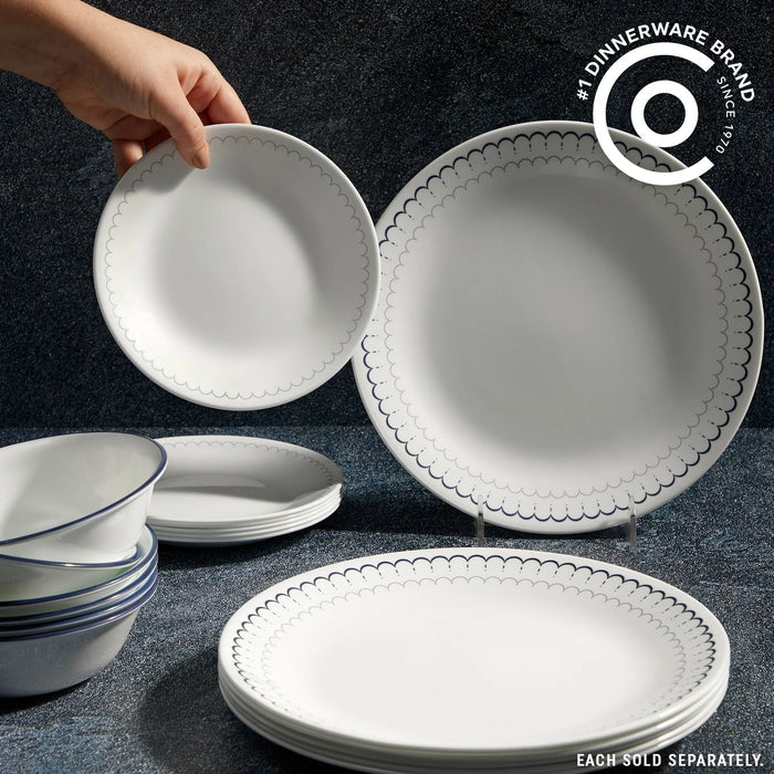 Corelle® Caspian Lace 10.25 Dinner Plates. 6-pack