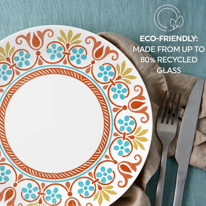 Corelle® Global Collection Terracotta Dreams 10.25 Dinner Plates. 6-pack