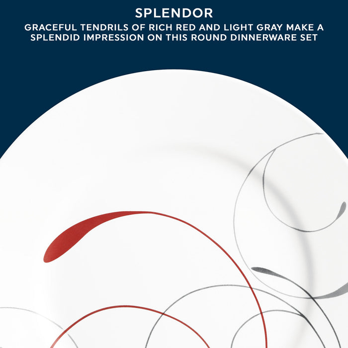 Corelle® Round Splendor 10.5 Dinner Plate. 6-pack