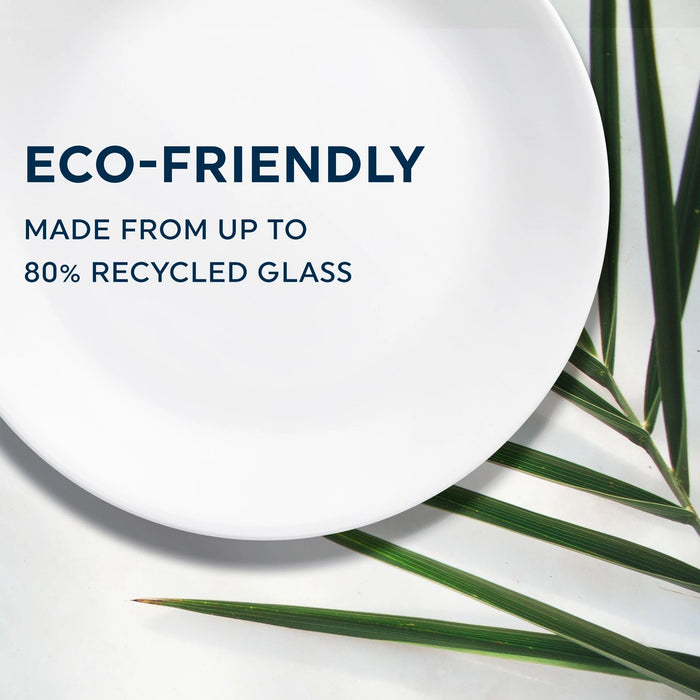 Corelle® Winter Frost White Lunch Plates. 4-pack