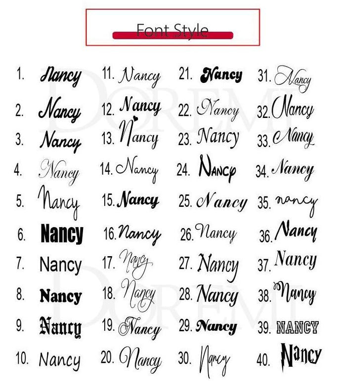 Custom Drop Birthstone Name Necklace