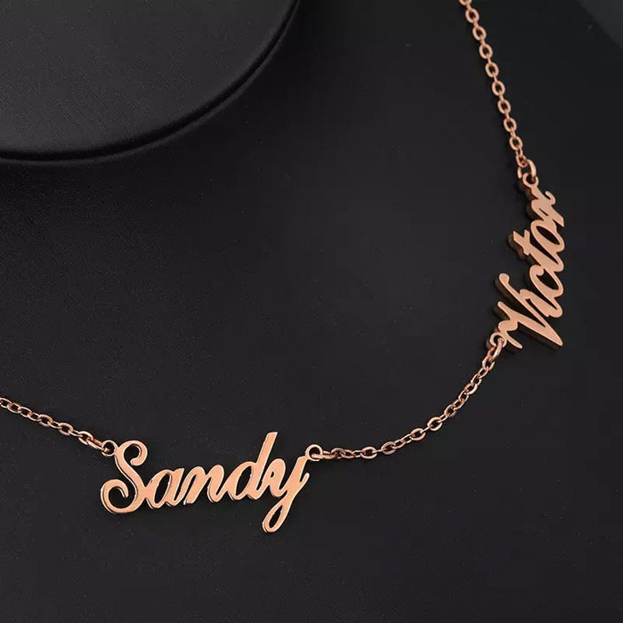 Custom Multiple Name Necklace