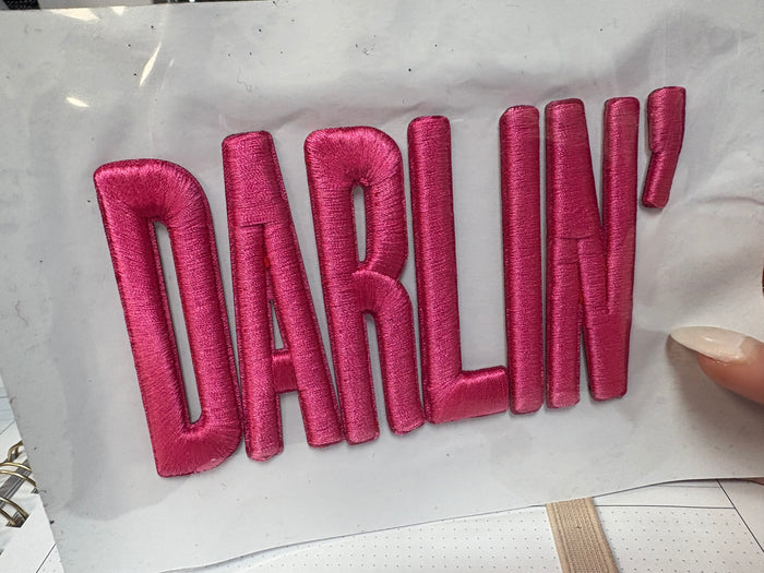 DARLIN' 3D Patch