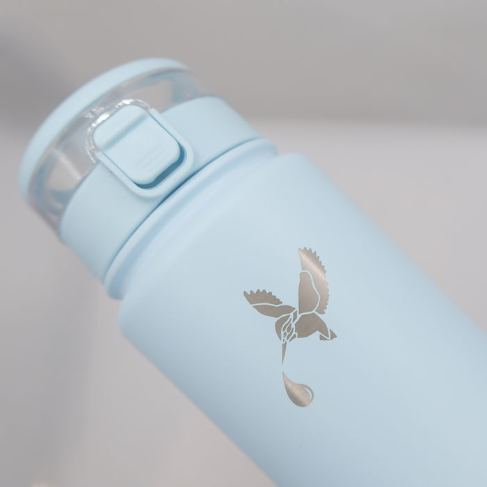 water filter bottle crisp blue