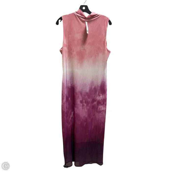 Dress Casual Maxi By Bar Iii In Multi-colored, Size: L