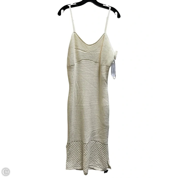 Dress Casual Maxi By Clothes Mentor In Cream, Size: 2x