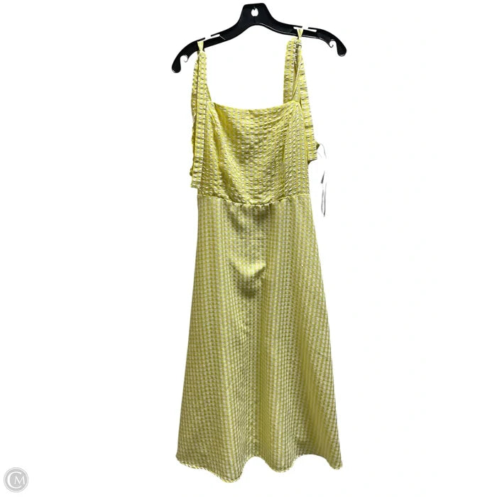Dress Casual Maxi By Draper James In Yellow, Size: L