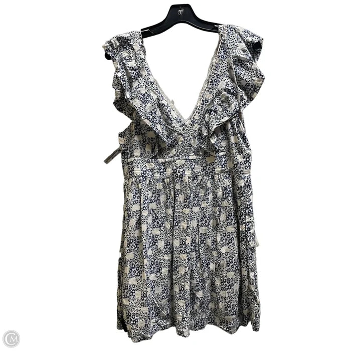 Dress Casual Short By Anthropologie In Blue, Size: Xs
