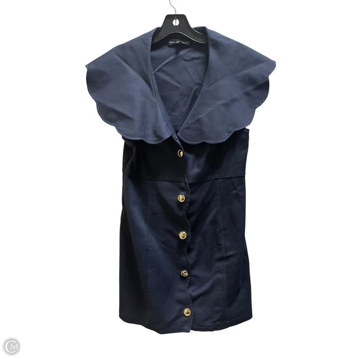 Dress Casual Short By English Factory In Navy, Size: M