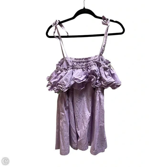 Dress Casual Short By Free People In Purple, Size: Xs