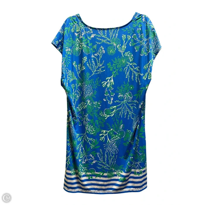 Dress Designer By Lilly Pulitzer In Blue, Size: L