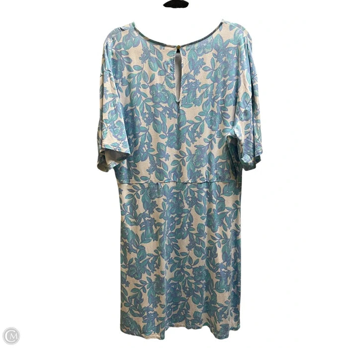 Dress Designer By Lilly Pulitzer In Blue, Size: Xl