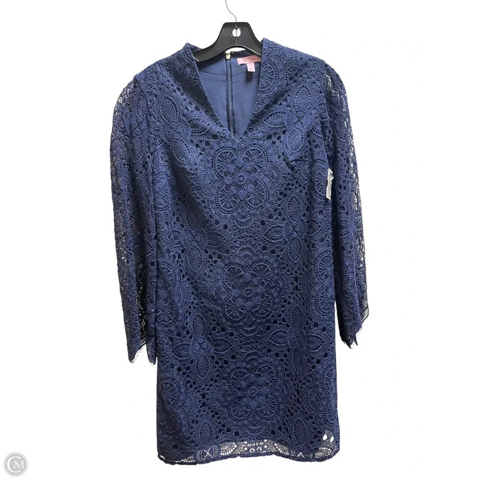 Dress Designer By Lilly Pulitzer In Navy, Size: 4