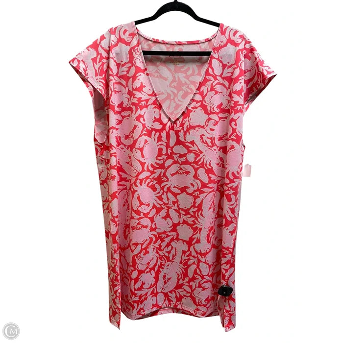 Dress Designer By Lilly Pulitzer In Pink, Size: Xl