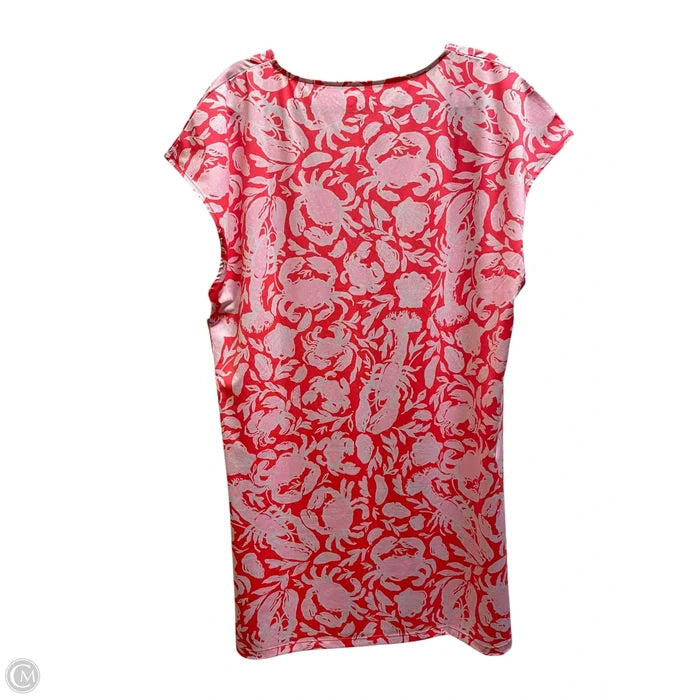 Dress Designer By Lilly Pulitzer In Pink, Size: Xl