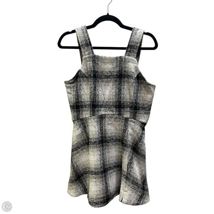 Dress Sweater By Anthropologie In Plaid Pattern, Size: 6