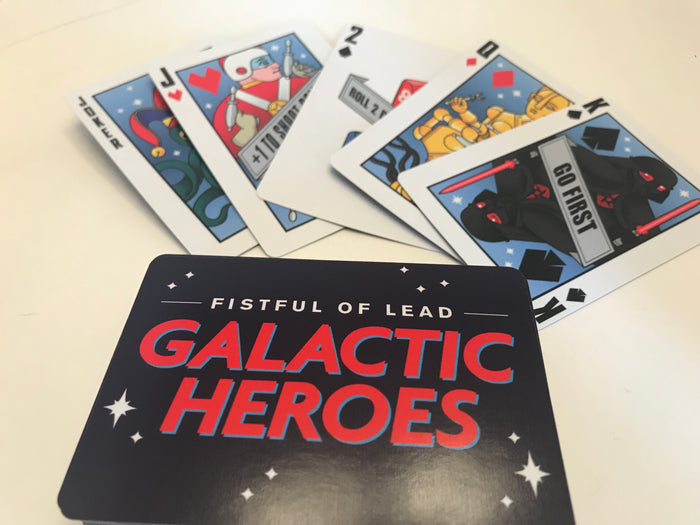 Galactic Heroes, 2nd Ed Bundle - Rules + Cards
