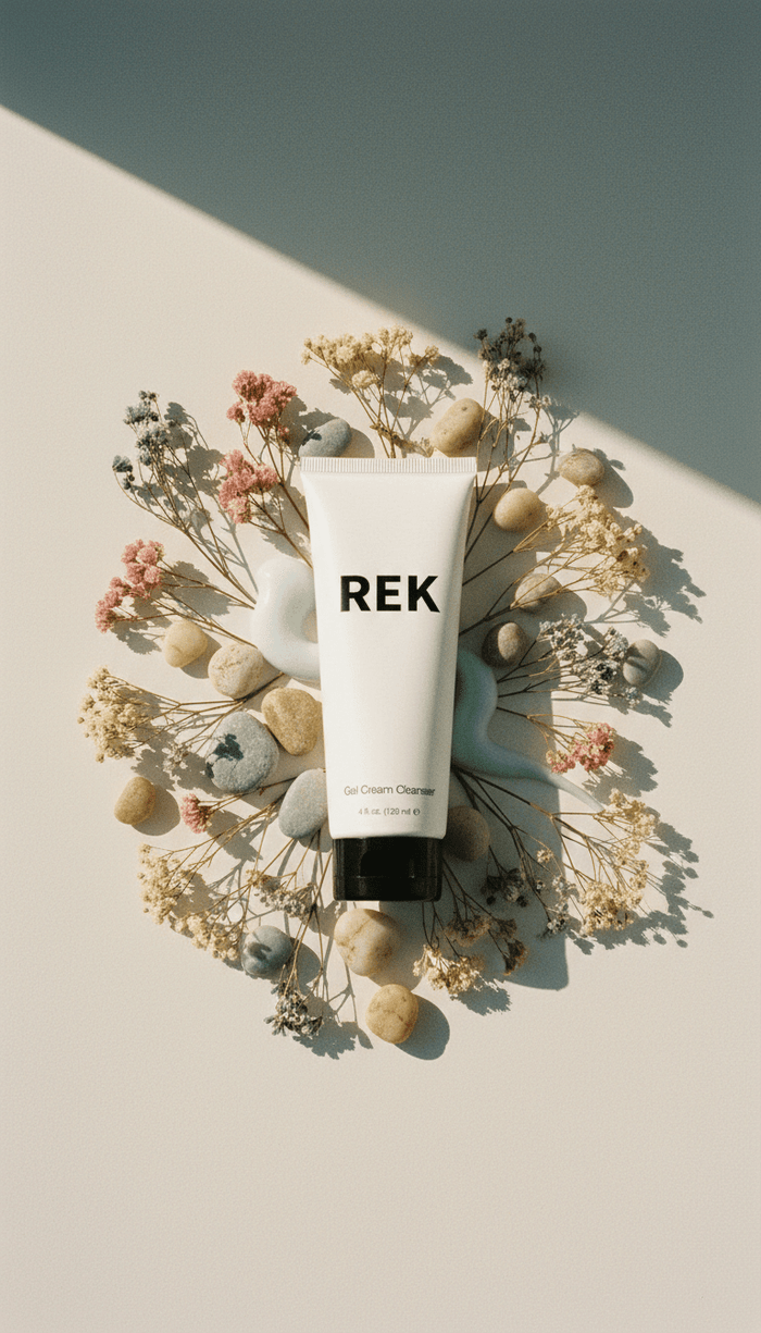 Gel Cream Cleanser – Hydrating & Gentle | REK Cosmetics