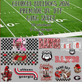 Georgia Bulldogs 2026 UV DTF Gang Sheet