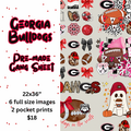 Georgia Bulldogs Mini Gang Sheet