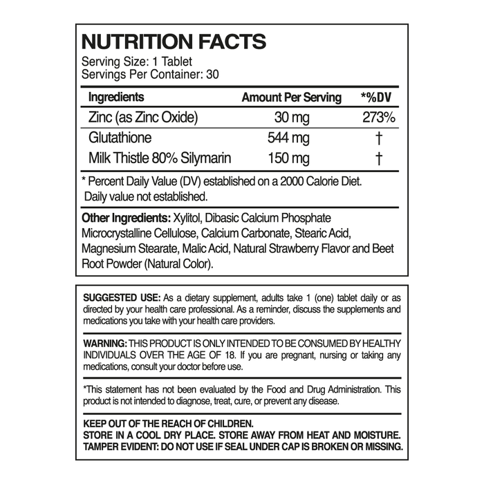 Glutathione  MT + Zinc