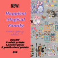 Happiest Magical Family Mini Gang Sheet