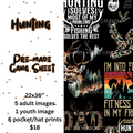 Hunting Mini Gang Sheet