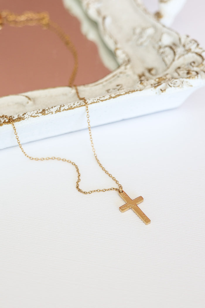 Ivy Cross Necklace