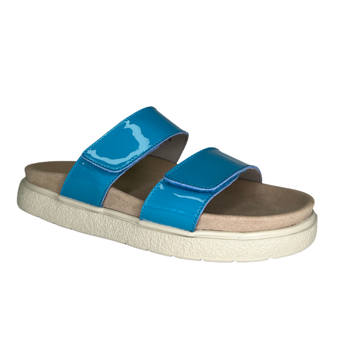 IVY-Z UPP - LIGHT BLUE  PATENT