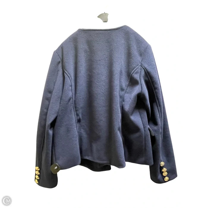 Jacket Fleece By Maeve In Navy, Size: S