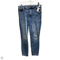 Jeans Skinny By Good American In Blue Denim, Size: 6