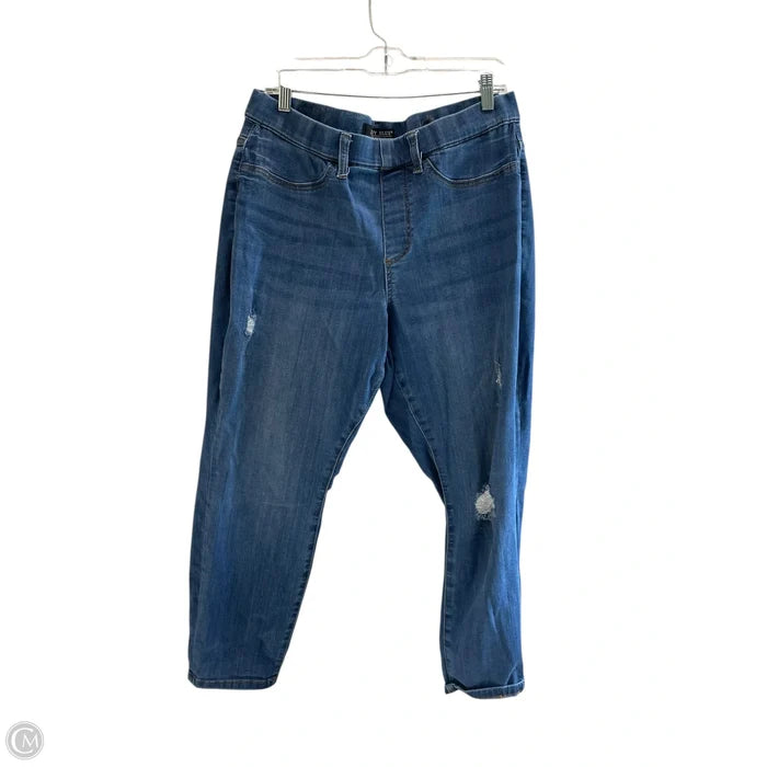 Jeans Skinny By Judy Blue In Blue Denim, Size: 16