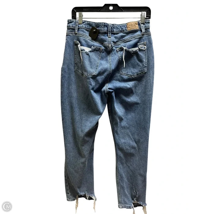 Jeans Straight By Abercrombie And Fitch In Blue, Size: 8