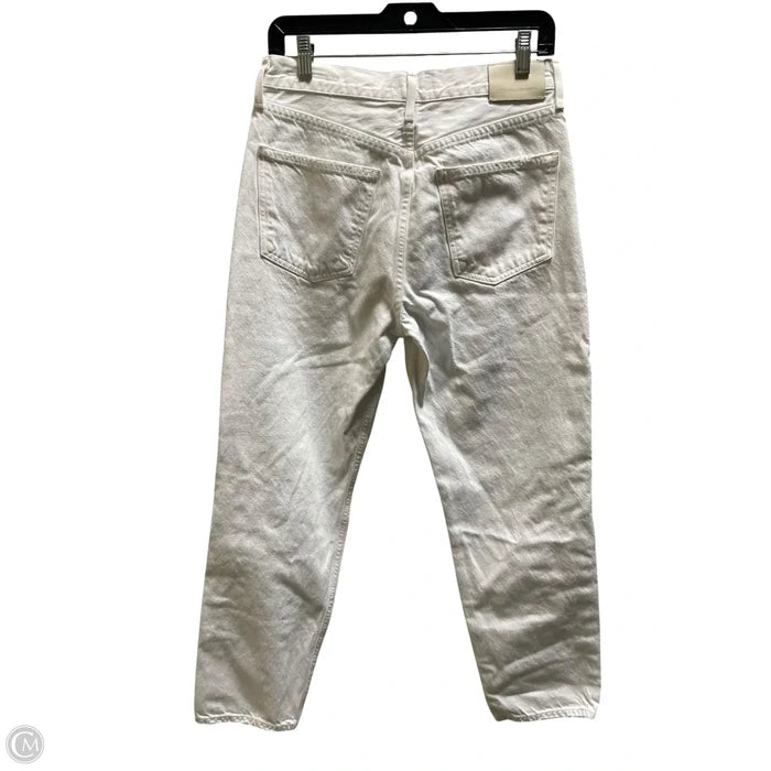 Jeans Straight By Citizens Of Humanity In White Denim, Size: 4