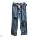 Jeans Straight By Edikted In Blue Denim, Size: S