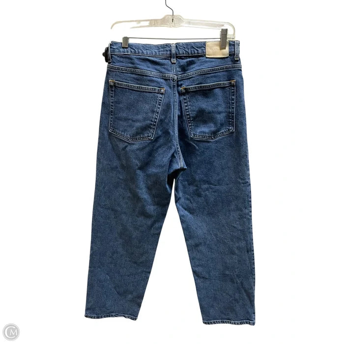 Jeans Straight By Everlane In Blue Denim, Size: 8