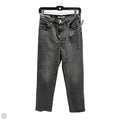 Jeans Straight By Levis In Black Denim, Size: 6