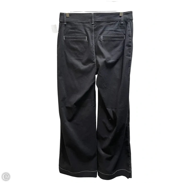 Jeans Straight By Loft In Black, Size: 26