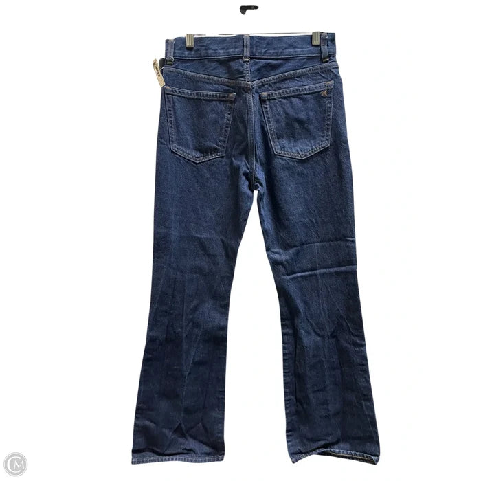 Jeans Straight By Madewell In Blue Denim, Size: S
