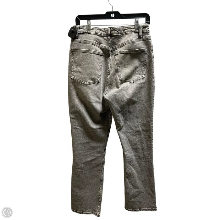 Jeans Straight By Zara In Black, Size: 8