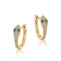 L’Insidieuse – Snake Hoop Earrings