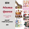 Mama Queen Mini Gang Sheet