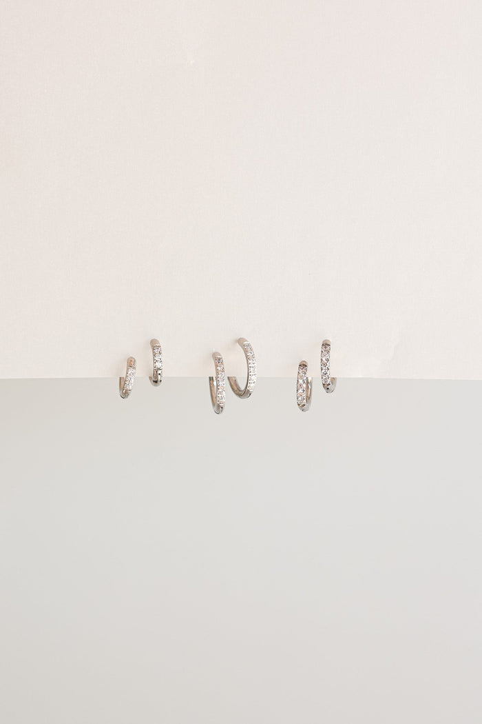 Micro Crystal Hoop