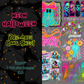 Neon Halloween Mini Gang Sheet