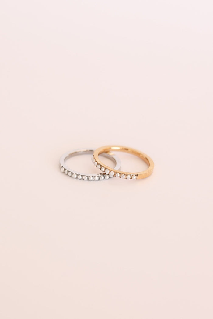 Pearl Stacker Ring