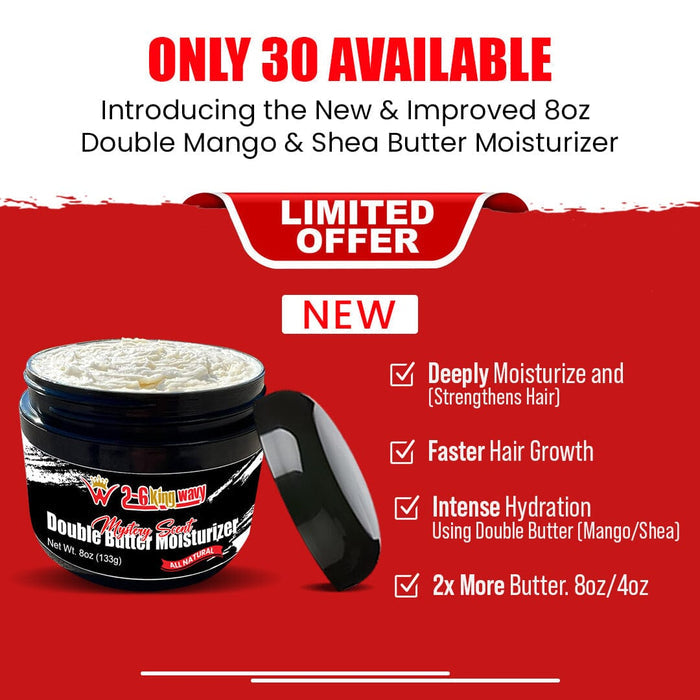 🔥Pre Order 🔥Double Butter Hair Moisturizer for Dry, Coarse Hair