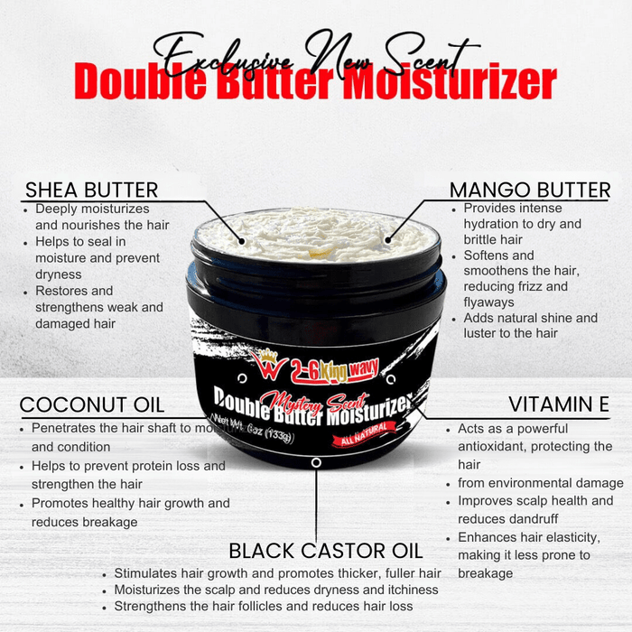 🔥Pre Order 🔥Double Butter Hair Moisturizer for Dry, Coarse Hair